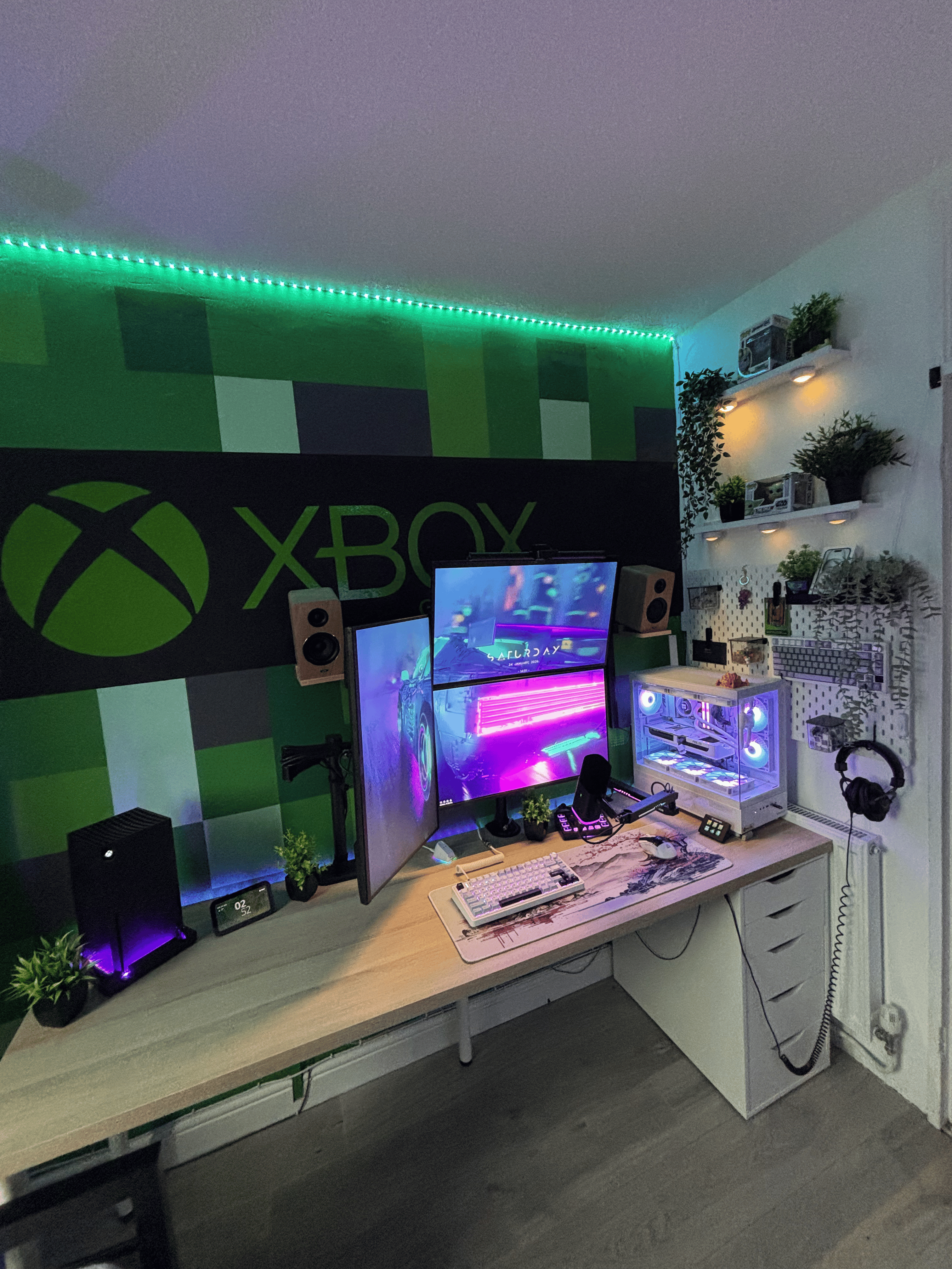 Full setup from a distance